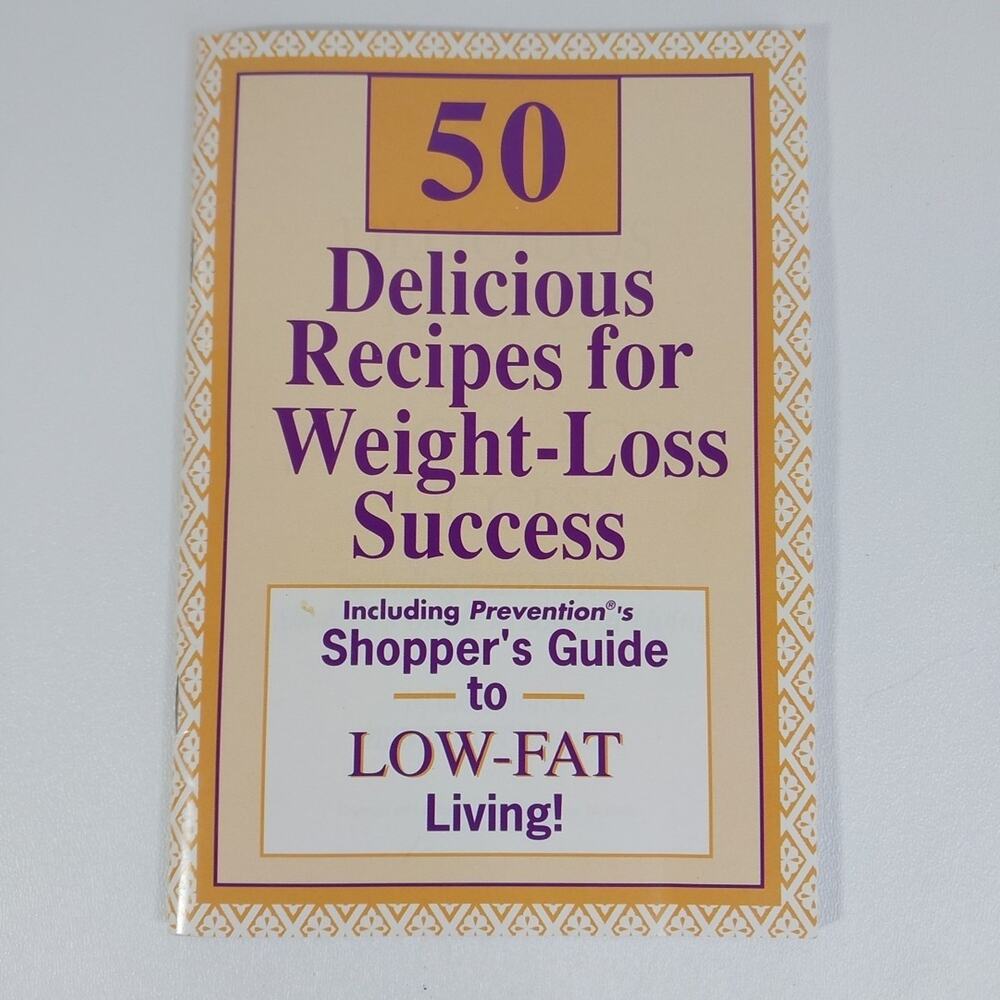 VINTAGE Prevention's 50‎ Delicious Recipes for Weight-Loss Success Cookbook